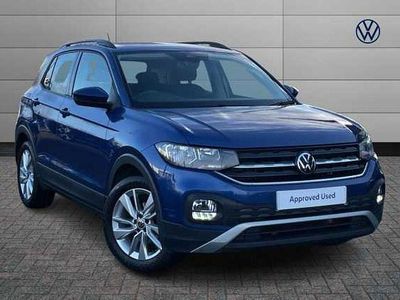 Blue Used 2022 VW T-Cross SE SUV | £15,990 (Fair price)