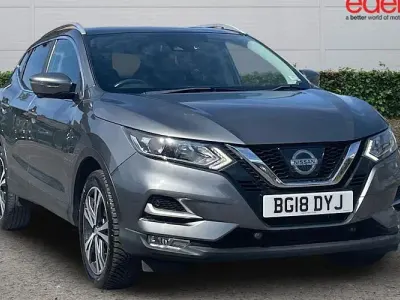 Used Nissan Qashqai N-Connecta 116 HP (85 kW) 2018 Grey SUV