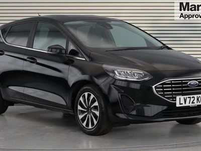 Black Used 2022 Ford Fiesta Titanium Hatchback | £13,210 (Good price)