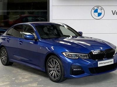 Blue Used 2019 BMW 330e M Sport Sedan | £16,019 (Fair price)