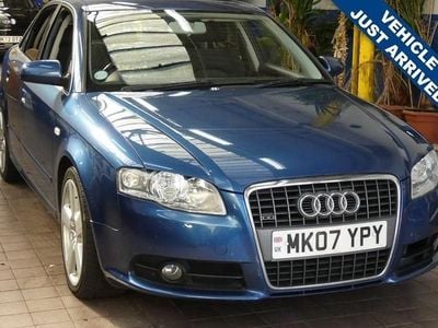 Used Audi A4 S-Line 113 HP (83 kW) 2007 Blue Sedan