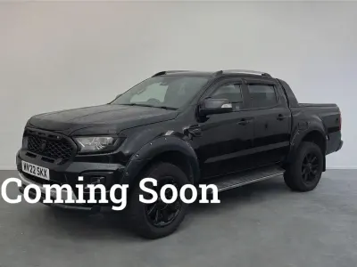 Begagnad Ford Ranger Wildtrack 2022 Svart Pickup