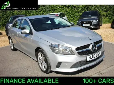 Used Mercedes A180 Executive 109 HP (80 kW) 2018 Polar silver metallic Hatchback