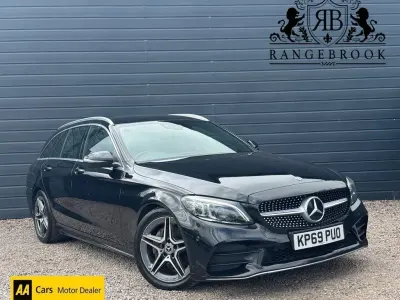 Used Mercedes C220 AMG Line Premium 2019 Black Estate