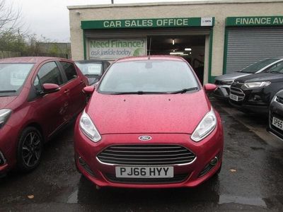 Usado Ford Fiesta Titanium X 125 HP (91 kW) 2016 Vermelho Citadino