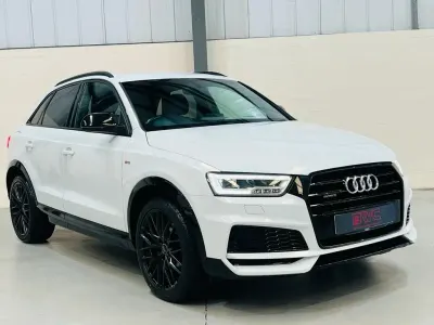 Used Audi Q3 Black Edition 150 HP (110 kW) 2017 White SUV