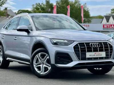 Used Audi Q5 Sportback Sport 204 HP (150 kW) 2022 Silver SUV