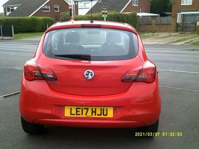 Second-hand Vauxhall Corsa 2017 Roșu Hatchback
