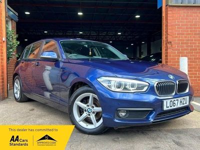 Used BMW 116 116 HP (85 kW) 2017 Blue Hatchback