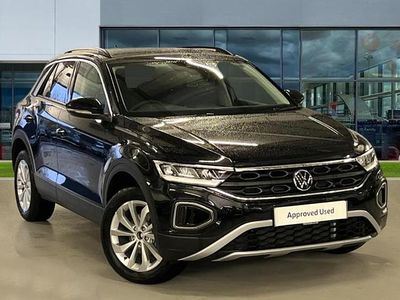 Deep black pearl New 2025 VW T-Roc Match SUV | £26,999 (Super price)