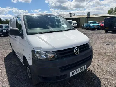 Used VW T5 Startline 102 HP (75 kW) 2014 White Van