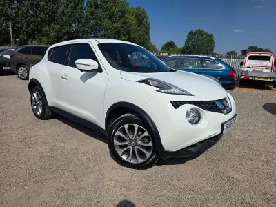 Used Nissan Juke Tekna 117 HP (86 kW) 2018 White SUV