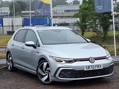 Used VW Golf VII GTI 245 HP (180 kW) 2020 Silver Coupe