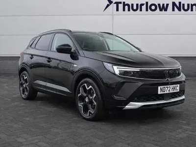 Used Vauxhall Grandland X Ultimate 131 HP (96 kW) 2022 Black SUV