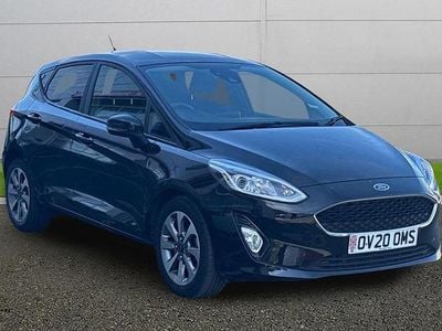Used Ford Fiesta Trend 95 HP (69 kW) 2020 Black Hatchback