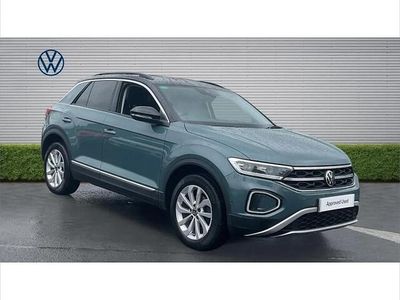 Used VW T-Roc Style 150 HP (110 kW) 2023 Blue SUV