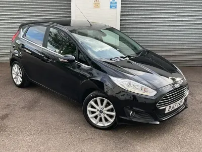 Used Ford Fiesta Titanium 101 HP (74 kW) 2017 Black Hatchback