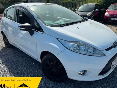 Used Ford Fiesta Style 82 HP (60 kW) 2009 Blue Hatchback