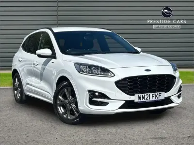 Second-hand Ford Kuga ST-Line 225 CP (165 kW) 2021 Alb SUV