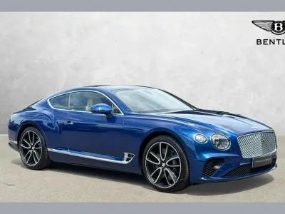 Used Bentley Continental GT 635 HP (467 kW) 2018 Blue Coupe