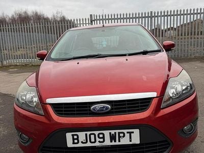 Used Ford Focus Zetec 2009 Red Hatchback