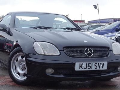 Used Mercedes SLK200 2001 Black Cabriolet