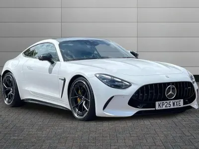 Used Mercedes AMG GT 55 Premium Plus 469 HP (344 kW) 2025 Opalite white bright Coupe