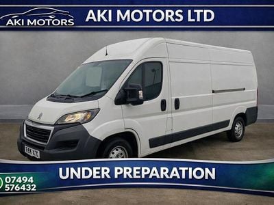 Used Peugeot Boxer 2017 White Van