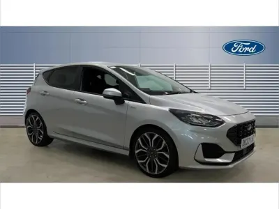 Used Ford Fiesta ST-Line X 125 HP (91 kW) 2023 Silver Hatchback