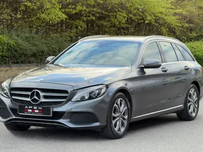 Usado Mercedes C220 2017 Cinzento Carrinha