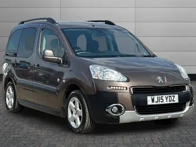 Used Peugeot Partner Tepee Outdoor 115 HP (84 kW) 2015 Brown MPV