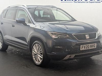 Blue Used 2020 Seat Ateca XCELLENCE SUV | £15,550 (Good price)