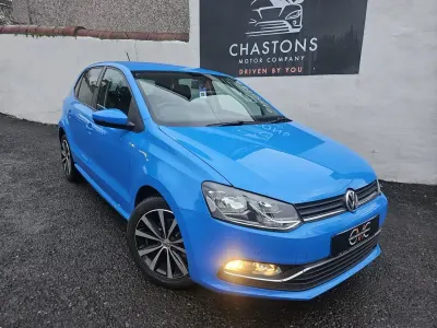 Używany VW Polo Match 90 KM (66 kW) 2017 Niebieski Hatchback
