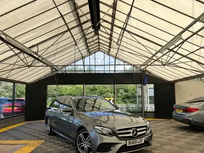 Gebraucht Mercedes E220 AMG line 2019 Grau Kombi