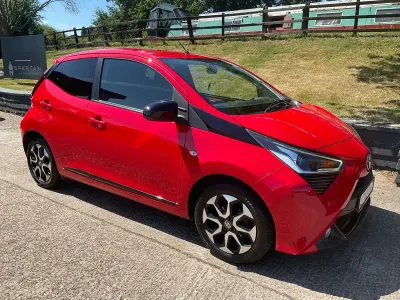 Used Toyota Aygo Trend 72 HP (52 kW) 2020 Red Hatchback