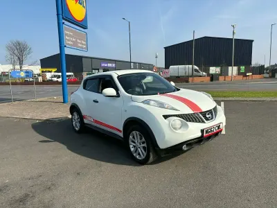 Used Nissan Juke Tekna 110 HP (80 kW) 2013 White SUV