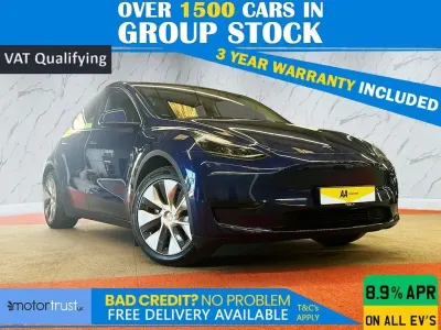 Usado Tesla Model Y RWD 254 kW (346 HP) 2023 Azul SUV