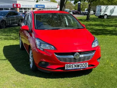 Used Vauxhall Corsa 90 HP (66 kW) 2016 Red Hatchback