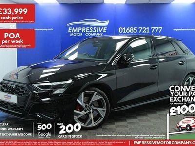 Used Audi S3 Sportback Black Edition 310 HP (228 kW) 2023 Black Hatchback