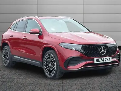 Used Mercedes EQA350 AMG Line Premium 214 kW (292 HP) 2024 Manufaktur patagonia red SUV