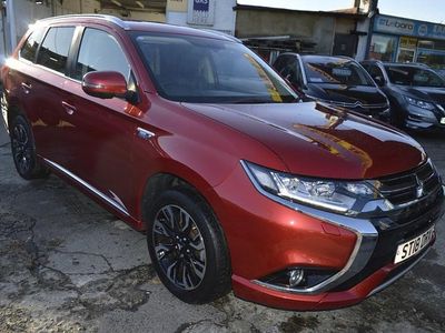 Used Mitsubishi Outlander P-HEV 2018 Red Estate