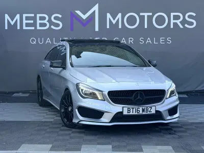 Used Mercedes CLA220 Shooting Brake AMG 177 HP (130 kW) 2016 Silver Estate