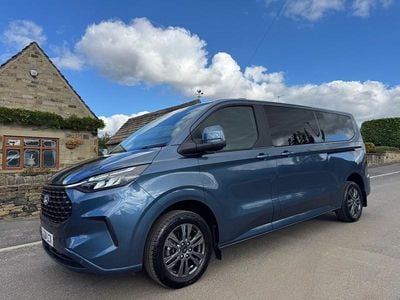 Blue Used 2024 Ford Tourneo Custom Titanium Van | £44,490