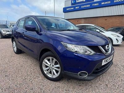Used Nissan Qashqai Acenta 110 HP (80 kW) 2015 Blue SUV