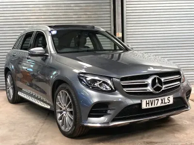 Used Mercedes GLC350 AMG line 255 HP (187 kW) 2017 Grey SUV
