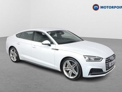 Used Audi A5 S-Line 190 HP (139 kW) 2019 White Coupe