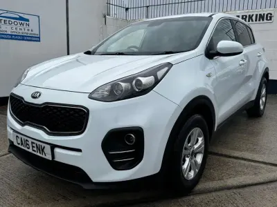 Used Kia Sportage 130 HP (95 kW) 2016 White SUV