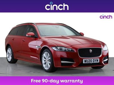 Red Used 2020 Jaguar XF R-Sport Sedan | £16,499 (Expensive)