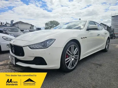 Used Maserati Ghibli 2014 White Sedan
