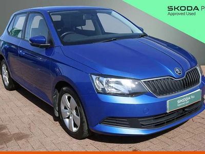 Used Skoda Fabia SE 110 HP (80 kW) 2017 Blue Hatchback